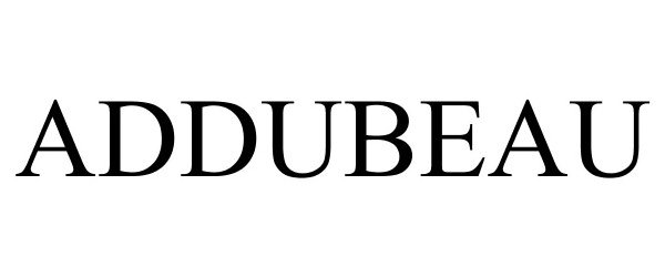  ADDUBEAU