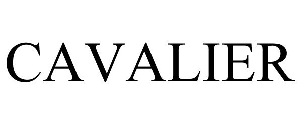 Trademark Logo CAVALIER