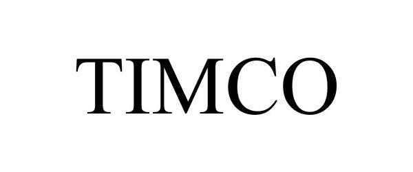 Trademark Logo TIMCO