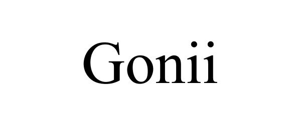 Trademark Logo GONII