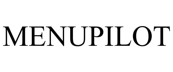 Trademark Logo MENUPILOT