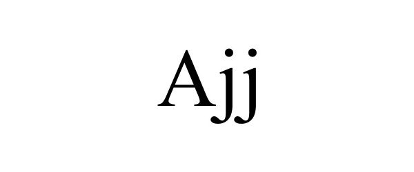 Trademark Logo AJJ