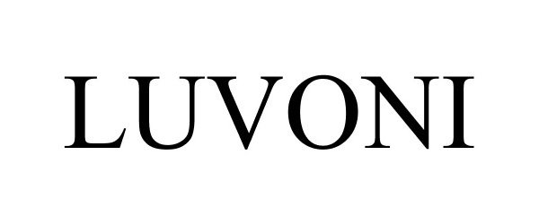 Trademark Logo LUVONI