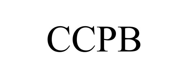Trademark Logo CCPB