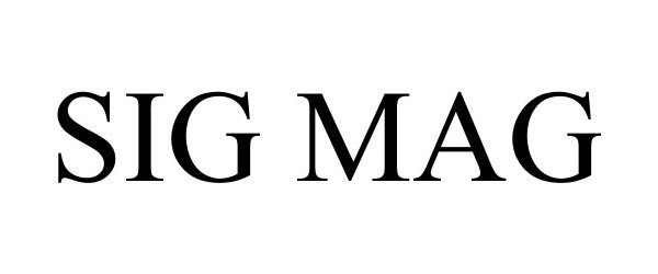 Trademark Logo SIG MAG