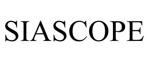 Trademark Logo SIASCOPE