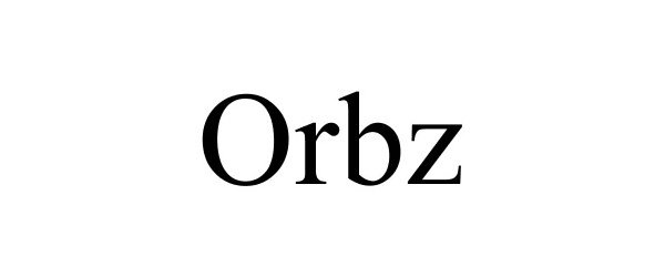 Trademark Logo ORBZ