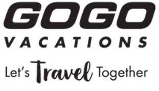 Trademark Logo GOGO VACATIONS LET'S TRAVEL TOGETHER