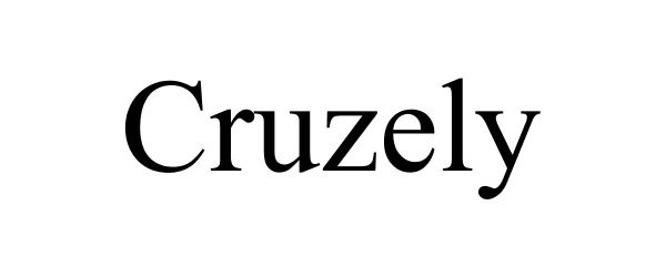 Trademark Logo CRUZELY