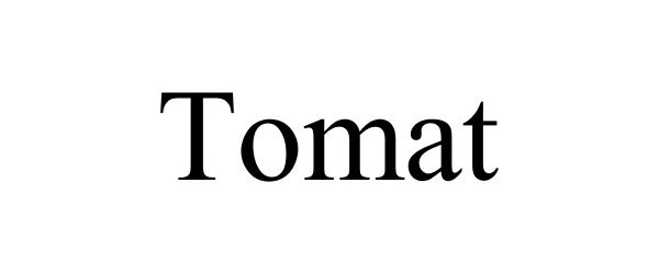 Trademark Logo TOMAT