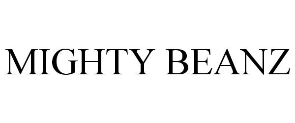 Trademark Logo MIGHTY BEANZ