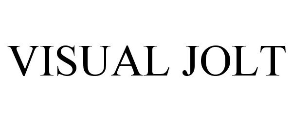 Trademark Logo VISUAL JOLT