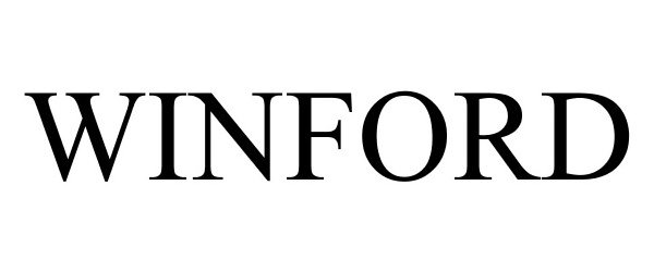 Trademark Logo WINFORD