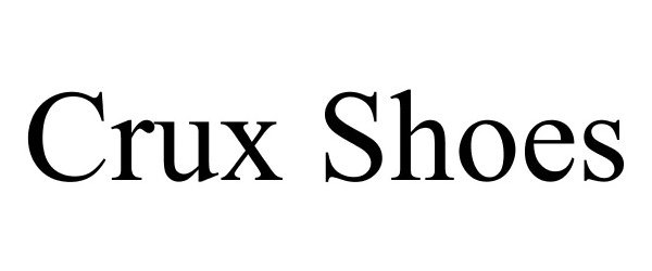 Trademark Logo CRUX SHOES
