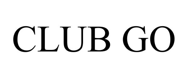 Trademark Logo CLUB GO