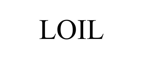Trademark Logo LOIL
