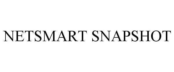 Trademark Logo NETSMART SNAPSHOT