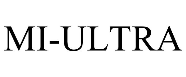 Trademark Logo MI-ULTRA