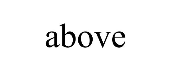 Trademark Logo ABOVE