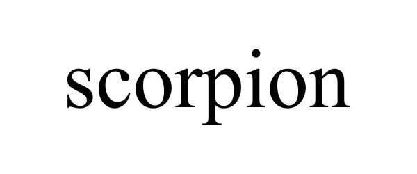 Trademark Logo SCORPION