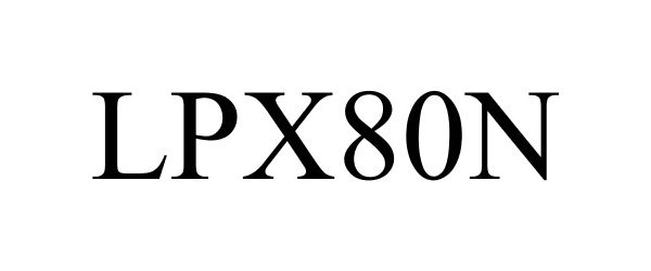 Trademark Logo LPX80N