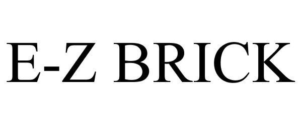  E-Z BRICK