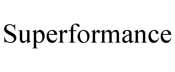 Trademark Logo SUPERFORMANCE