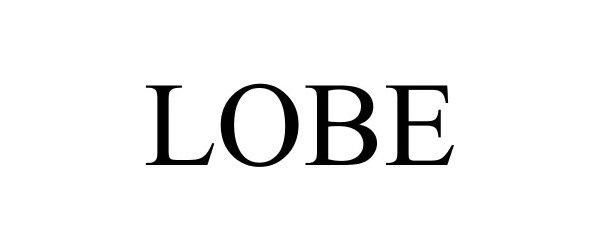 Trademark Logo LOBE