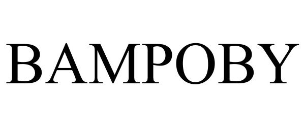 Trademark Logo BAMPOBY
