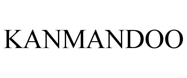 Trademark Logo KANMANDOO