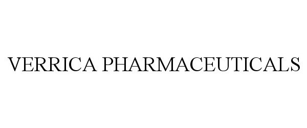 Trademark Logo VERRICA PHARMACEUTICALS