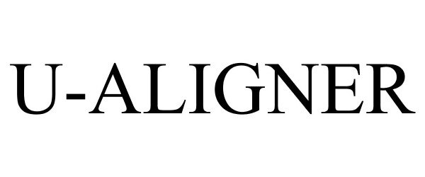Trademark Logo U-ALIGNER