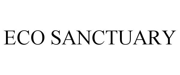 Trademark Logo ECO SANCTUARY