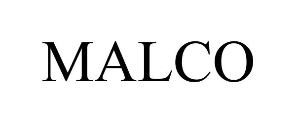 Trademark Logo MALCO