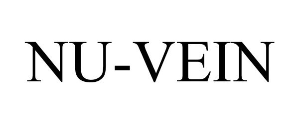 Trademark Logo NU-VEIN