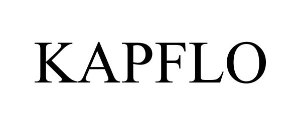 Trademark Logo KAPFLO