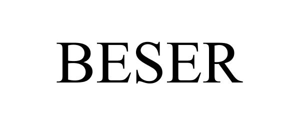 Trademark Logo BESER
