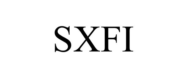 Trademark Logo SXFI