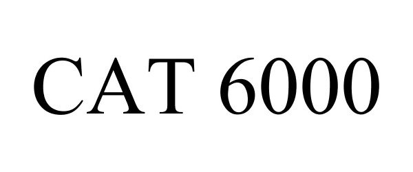 CAT 6000