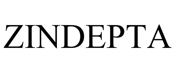 Trademark Logo ZINDEPTA