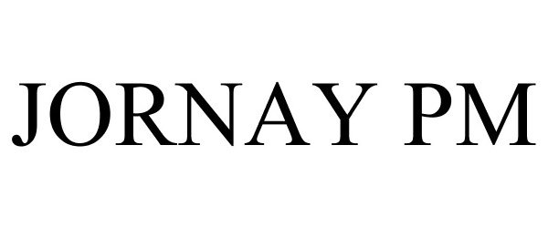 Trademark Logo JORNAY PM