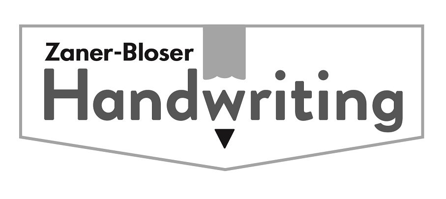 Trademark Logo ZANER-BLOSER HANDWRITING