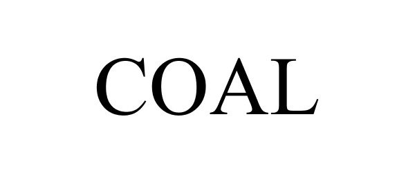 Trademark Logo COAL