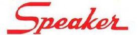 Trademark Logo SPEAKER