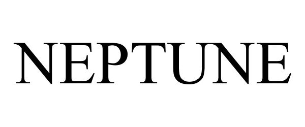 Trademark Logo NEPTUNE