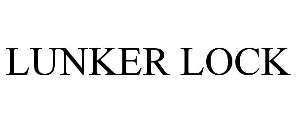 Trademark Logo LUNKER LOCK