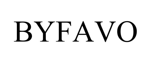 Trademark Logo BYFAVO