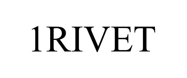 Trademark Logo 1RIVET