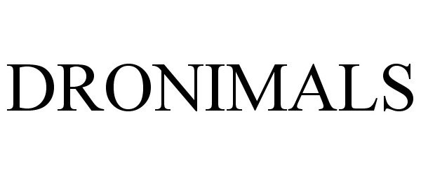 Trademark Logo DRONIMALS