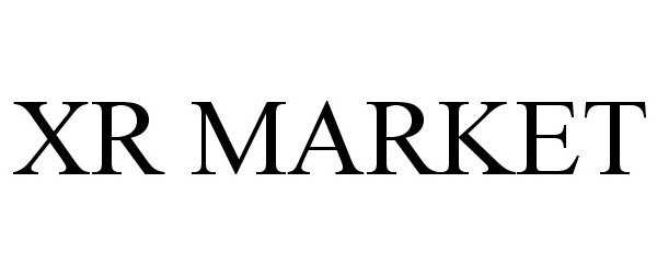 Trademark Logo XR MARKET